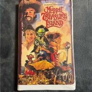 Muppet Treasure Island VHS 1996 Clamshell Case Jim Henson
